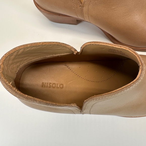 Nisolo Mia Ankle Booties Womens Sz. 7.5 Quality Leather Versatile Cushioned NWOT - Picture 12 of 16